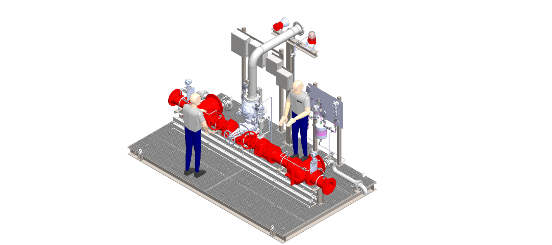 Deluge Valve Skid