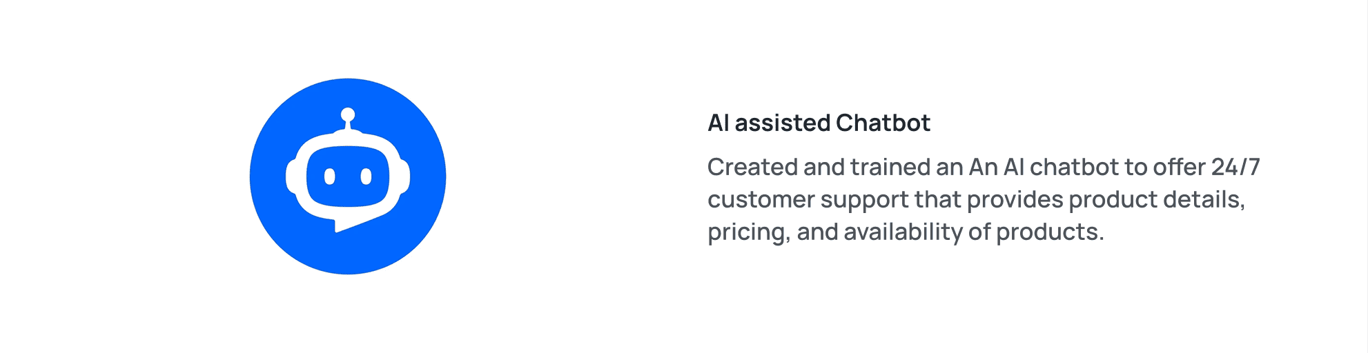 ai assisted chatbot